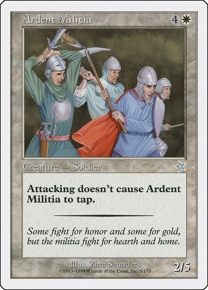 Ardent Militia card image
