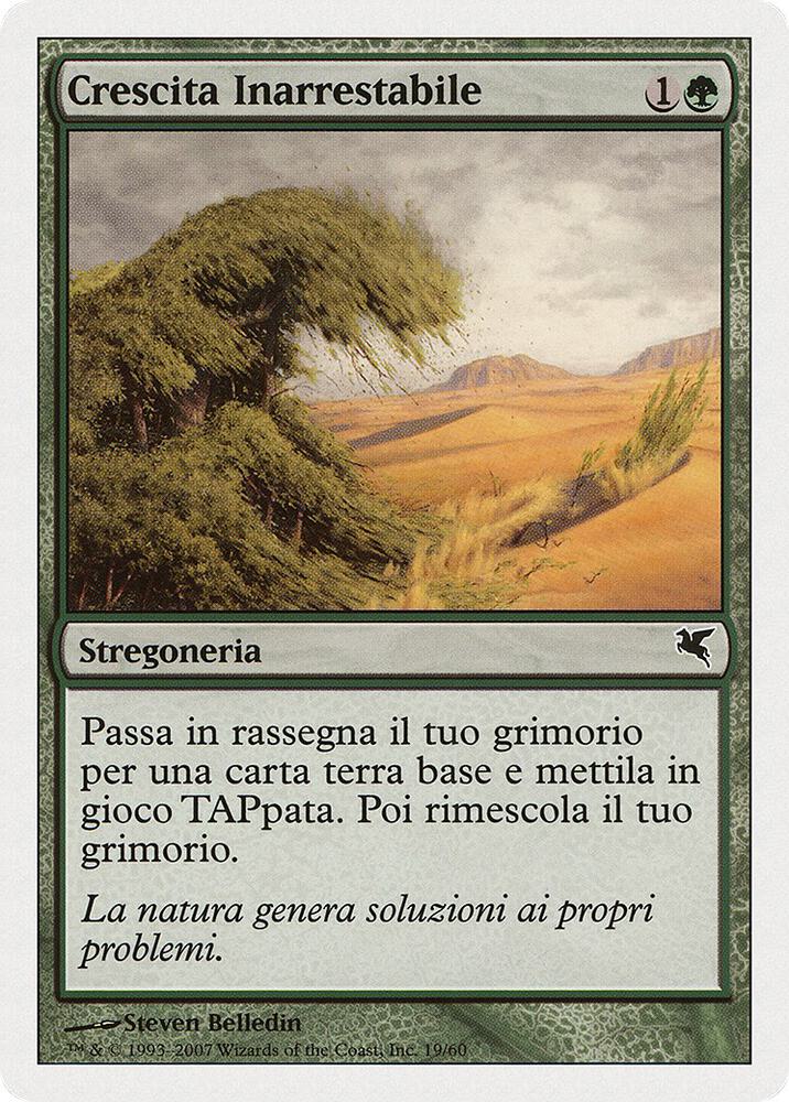 Rampant Growth (Italian) - "Crescita Inarrestabile" (K19) card image