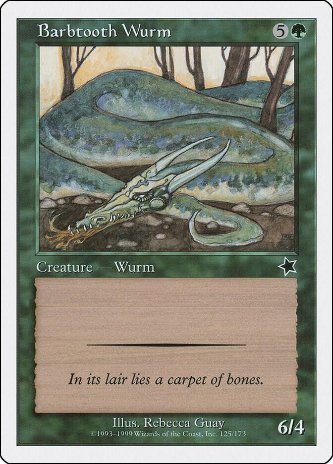 Barbtooth Wurm card image