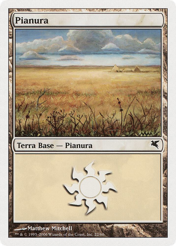 Plains (Italian) - "Pianura" (G22) card image