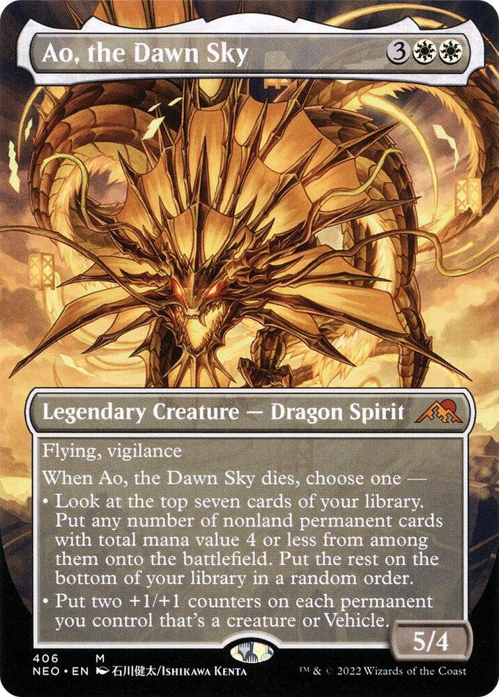 Ao, the Dawn Sky (Borderless) card image