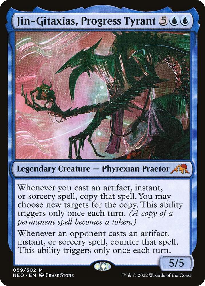 Jin-Gitaxias, Progress Tyrant card image
