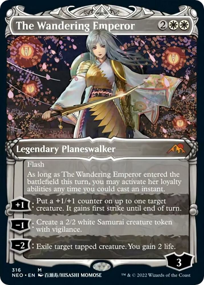 The Wandering Emperor (Showcase) card image