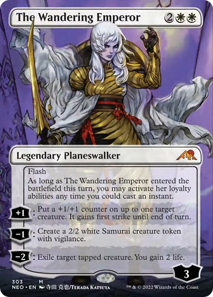 The Wandering Emperor (Borderless) card image