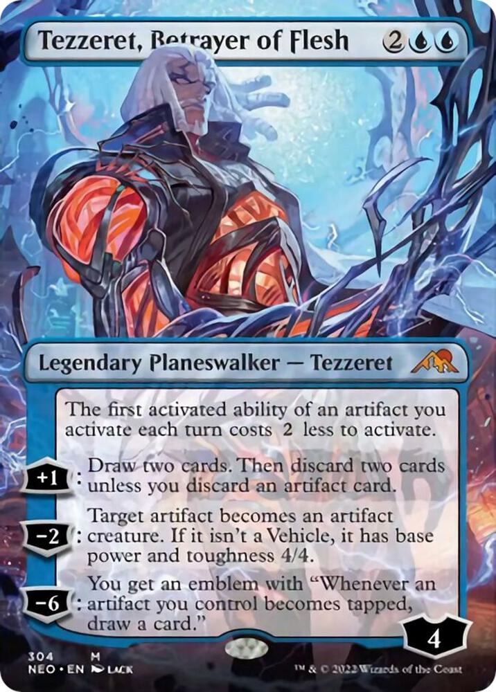 Tezzeret, Betrayer of Flesh (Borderless) card image