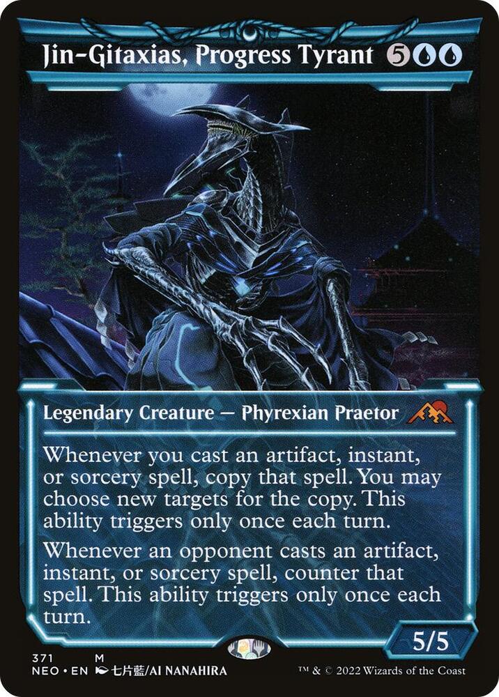 Jin-Gitaxias, Progress Tyrant (Showcase) card image