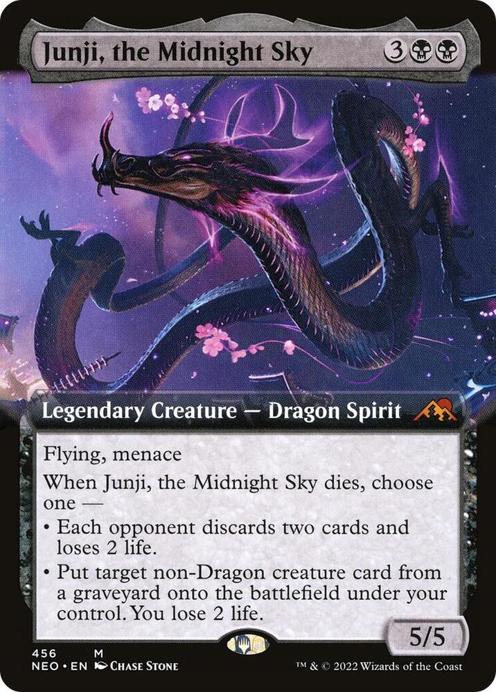 Junji, the Midnight Sky (Extended Art) card image