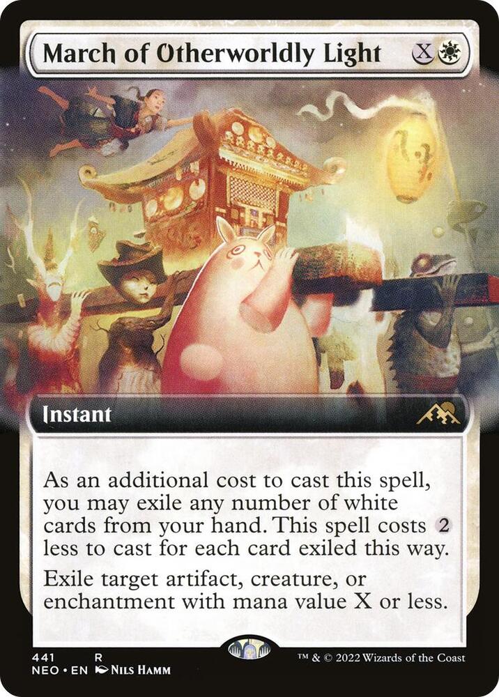 March of Otherworldly Light (Extended Art) card image