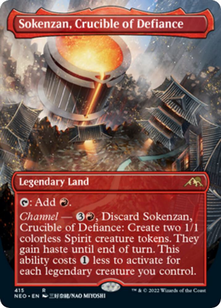 Sokenzan, Crucible of Defiance (Borderless) card image