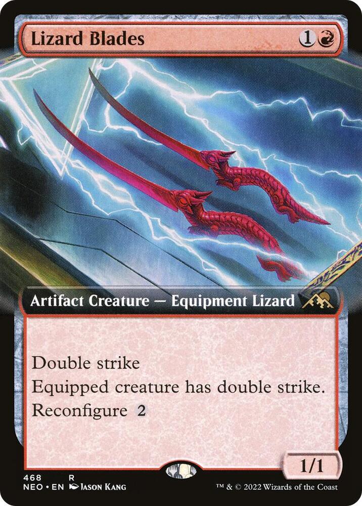 Lizard Blades (Extended Art) card image