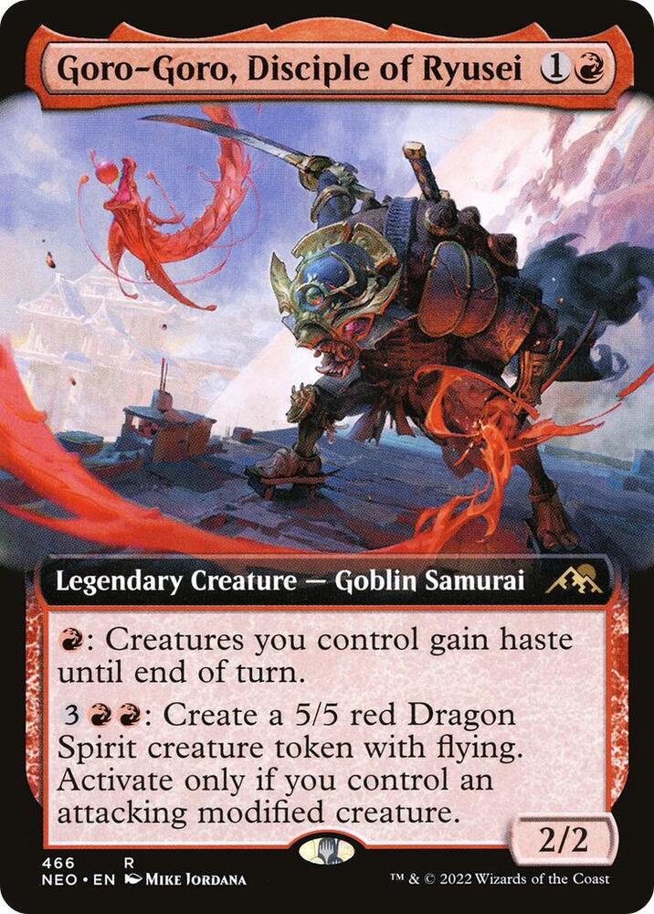 Goro-Goro, Disciple of Ryusei (Extended Art) card image