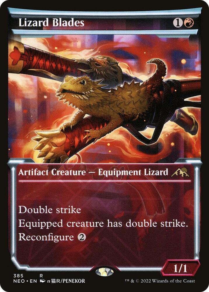 Lizard Blades (Showcase) card image