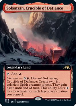 Sokenzan, Crucible of Defiance (Extended Art) card image