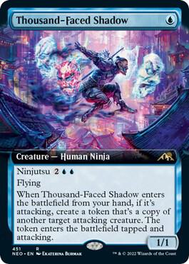 Thousand-Faced Shadow (Extended Art) card image