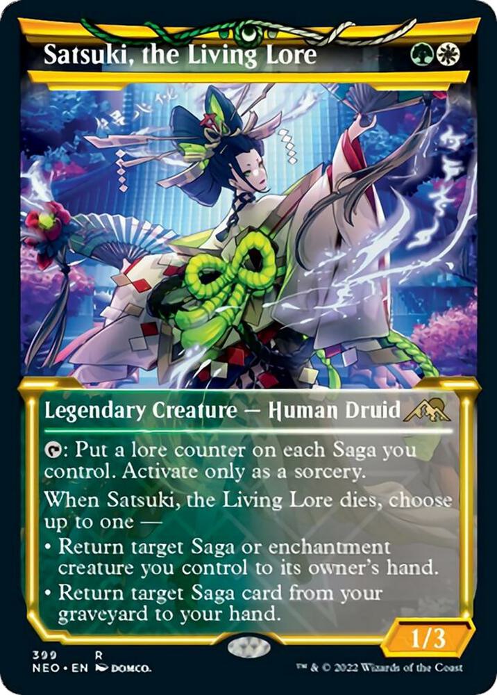 Satsuki, the Living Lore (Showcase) card image