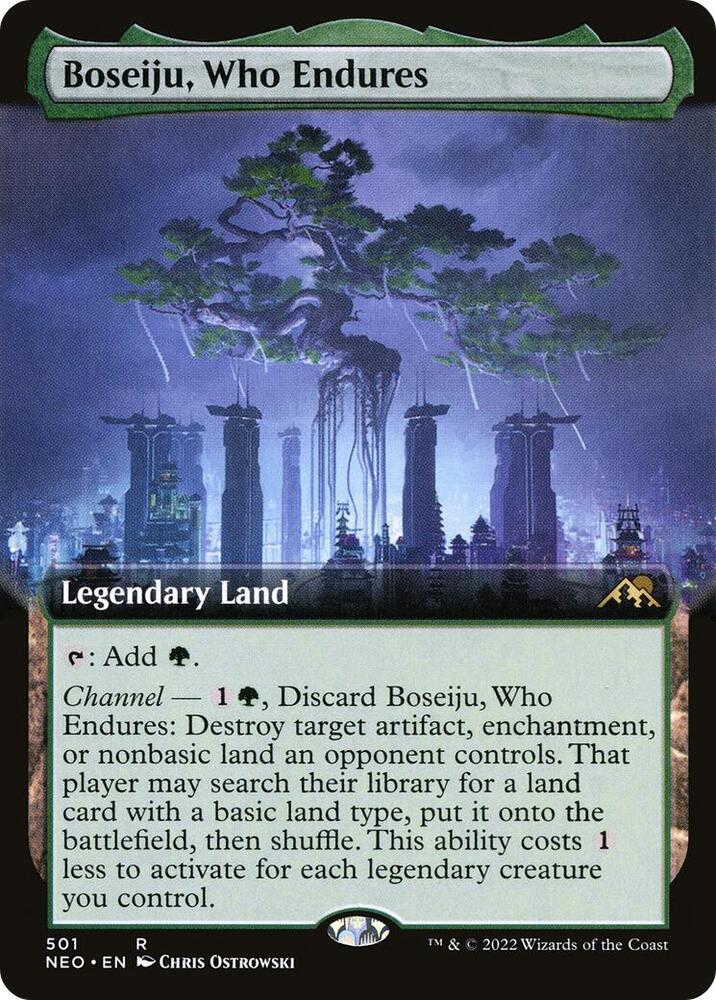 Boseiju, Who Endures (Extended Art) card image