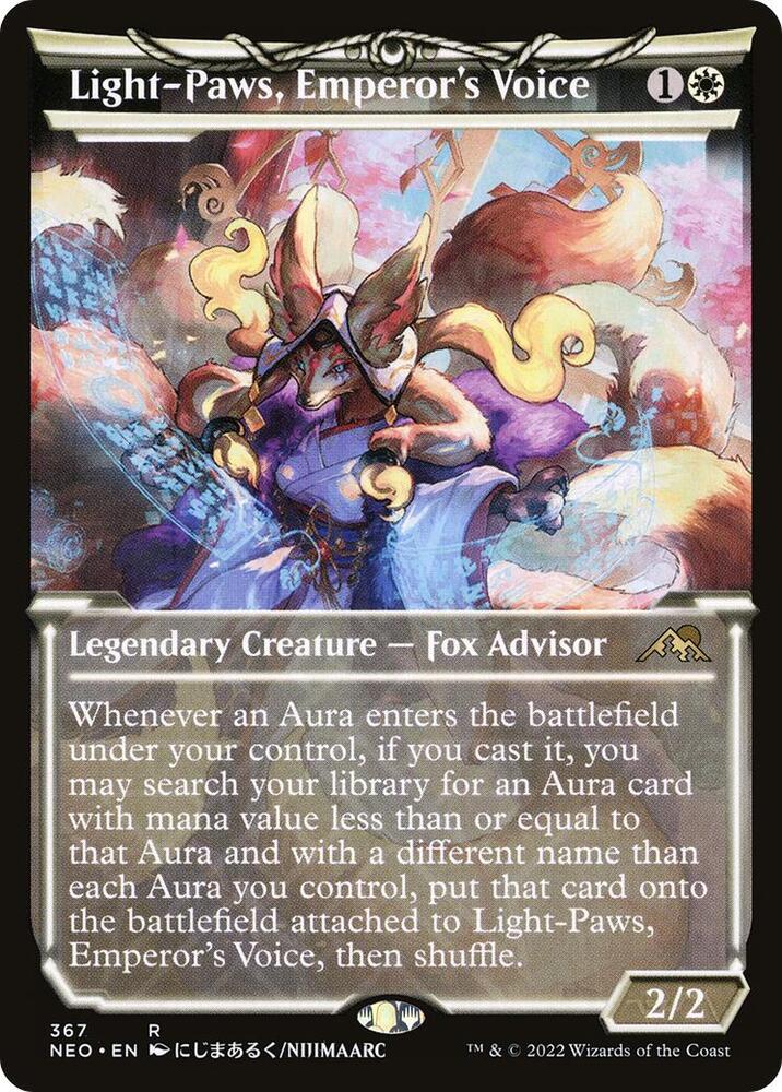 Light-Paws, Emperor's Voice (Showcase) card image