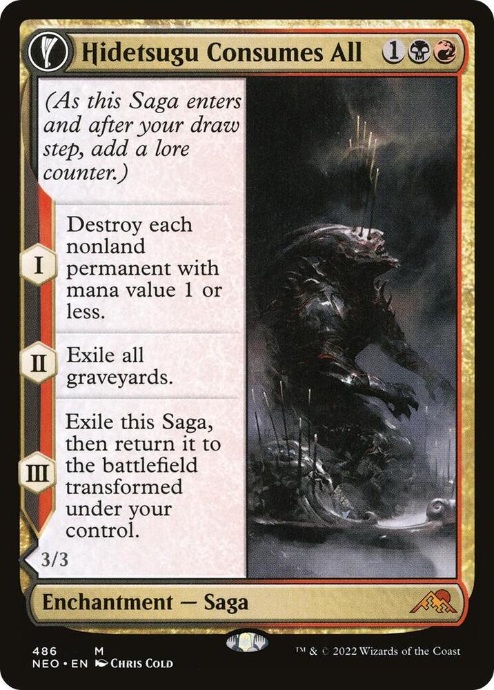 Hidetsugu Consumes All (Extended Art) card image