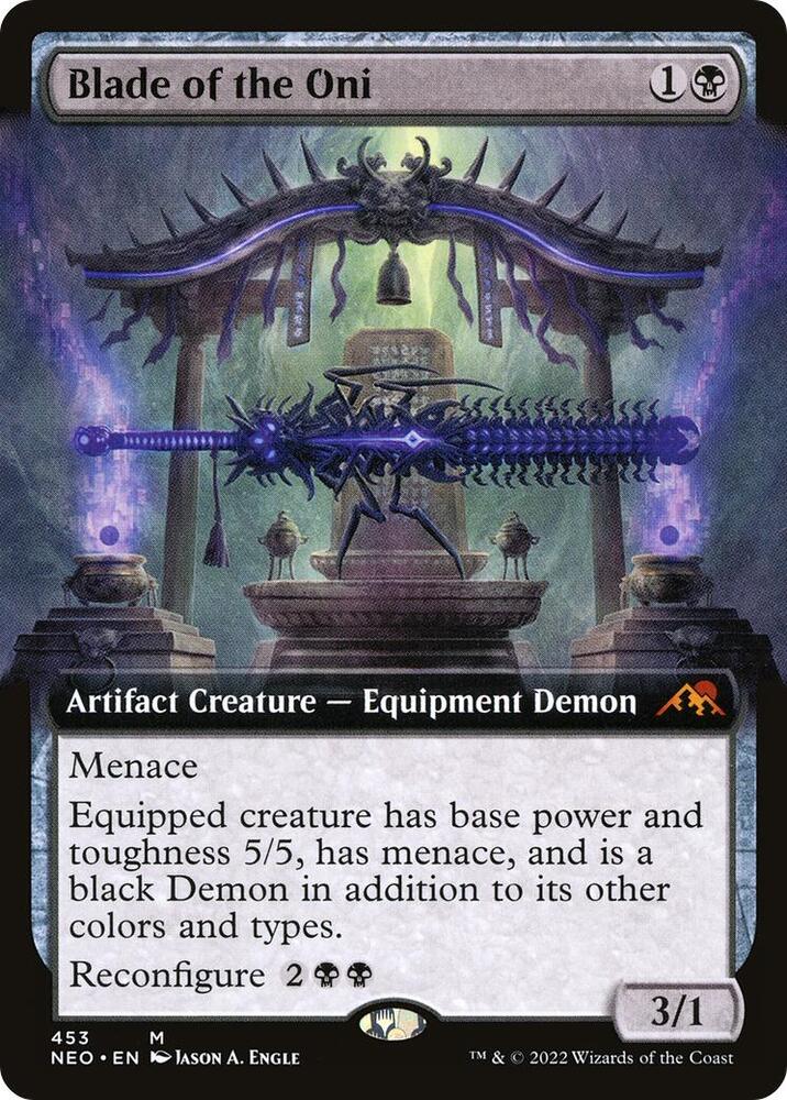Blade of the Oni (Extended Art) card image
