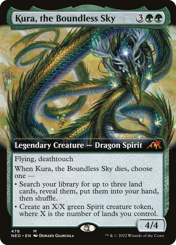 Kura, the Boundless Sky (Extended Art) card image