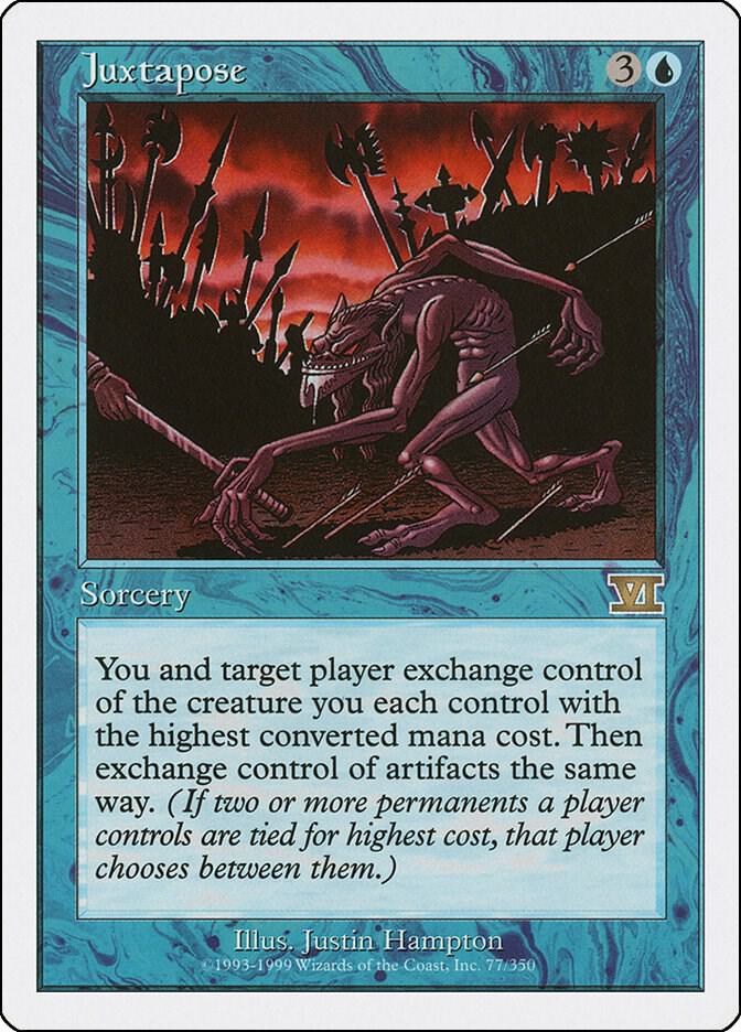 Juxtapose card image