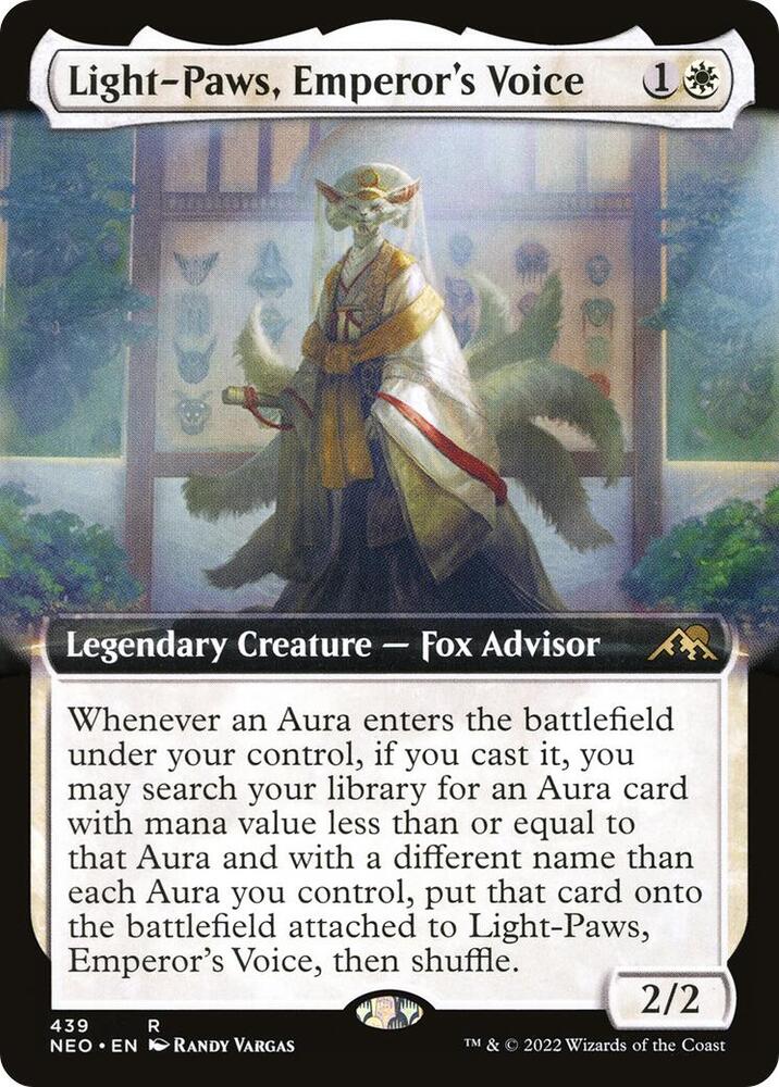 Light-Paws, Emperor's Voice (Extended Art) card image