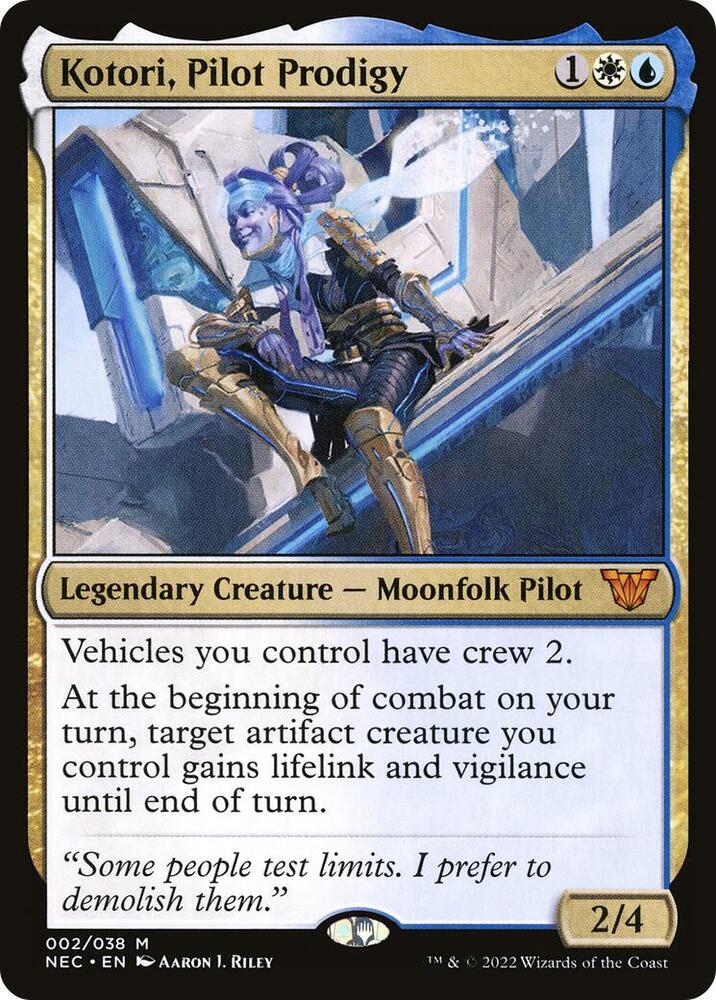 Kotori, Pilot Prodigy card image