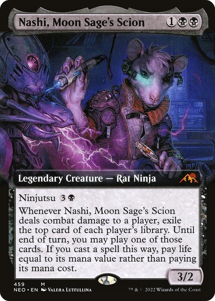 Nashi, Moon Sage's Scion (Extended Art) card image