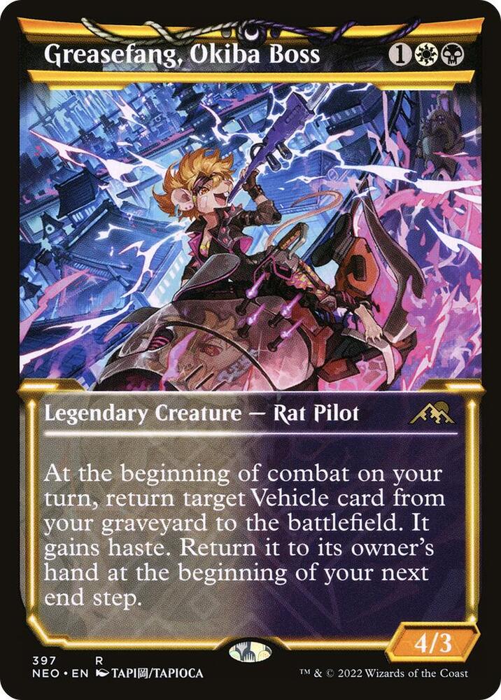 Greasefang, Okiba Boss (Showcase) card image