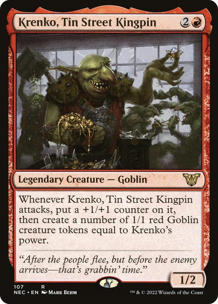 Krenko, Tin Street Kingpin card image