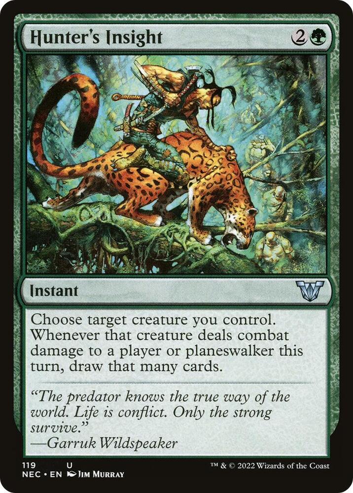 Hunter's Insight card image