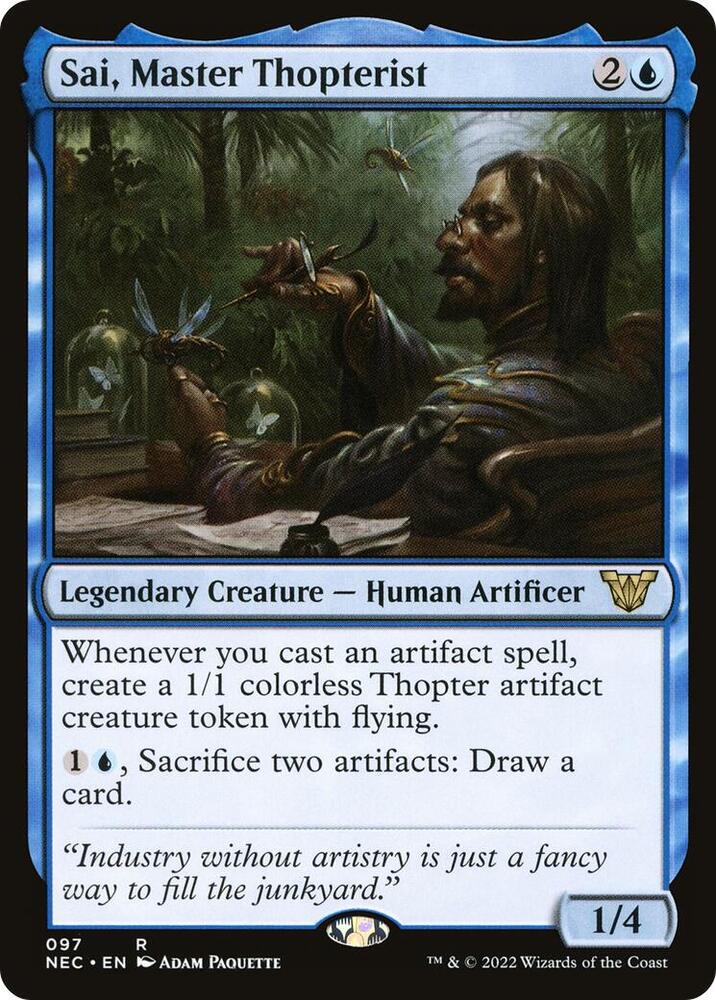 Sai, Master Thopterist card image