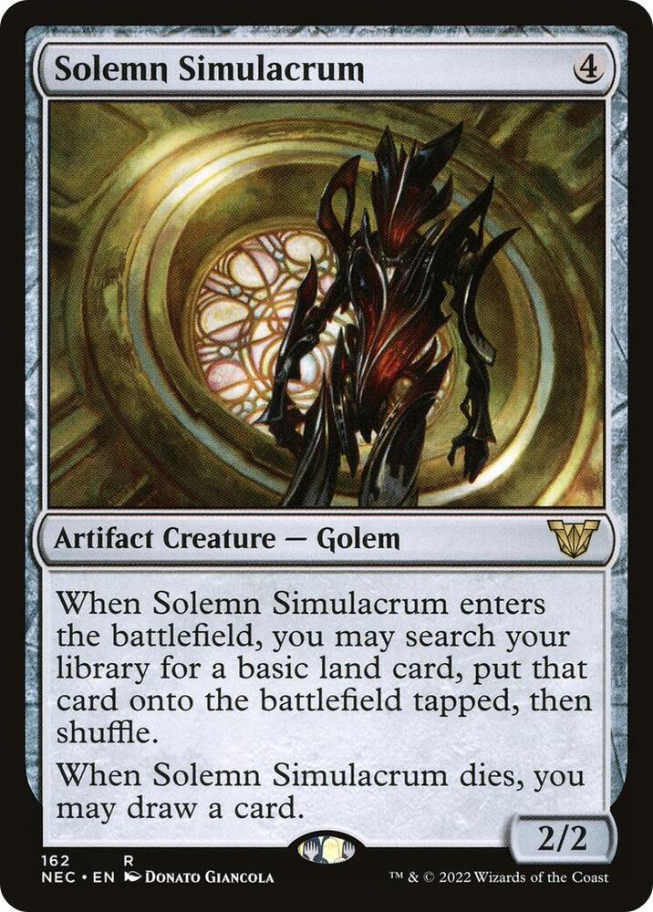 Solemn Simulacrum card image