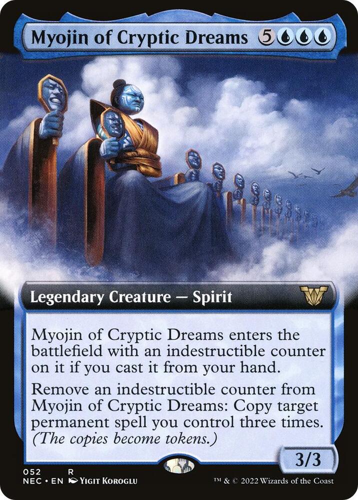 Myojin of Cryptic Dreams (Extended Art) card image