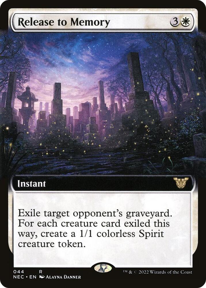 Release to Memory (Extended Art) card image