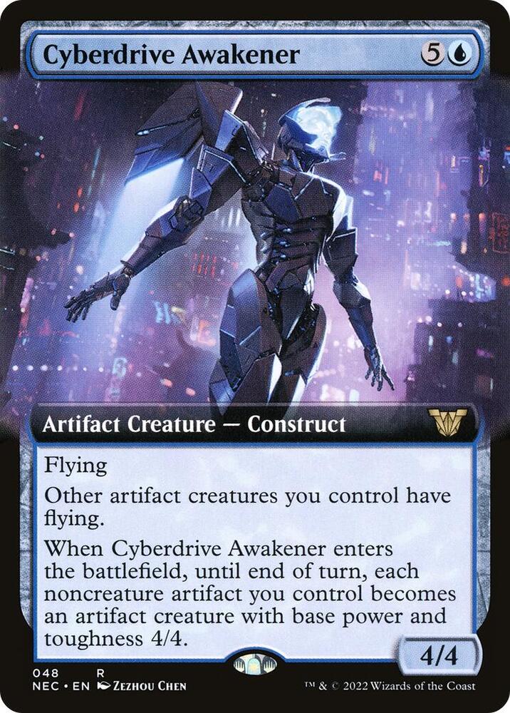 Cyberdrive Awakener (Extended Art) card image