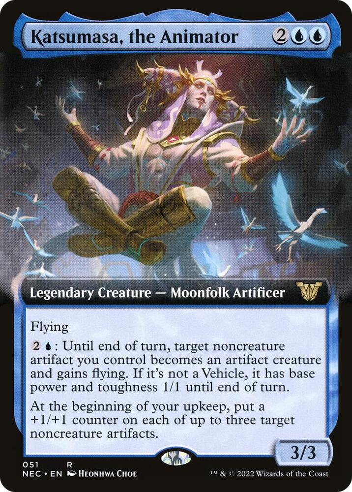 Katsumasa, the Animator (Extended Art) card image