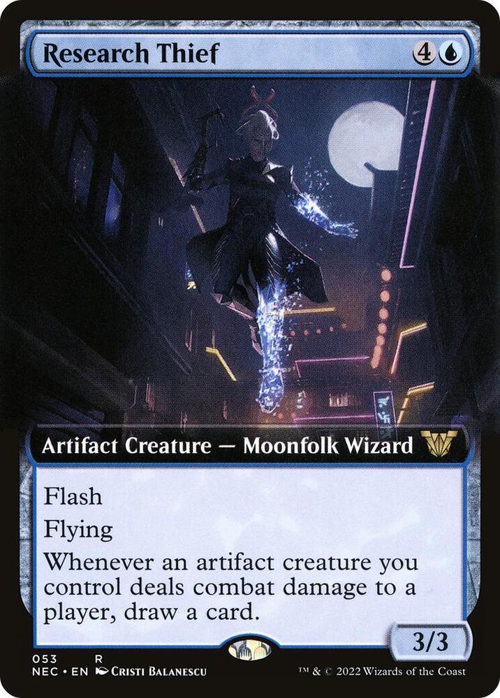 Research Thief (Extended Art) card image