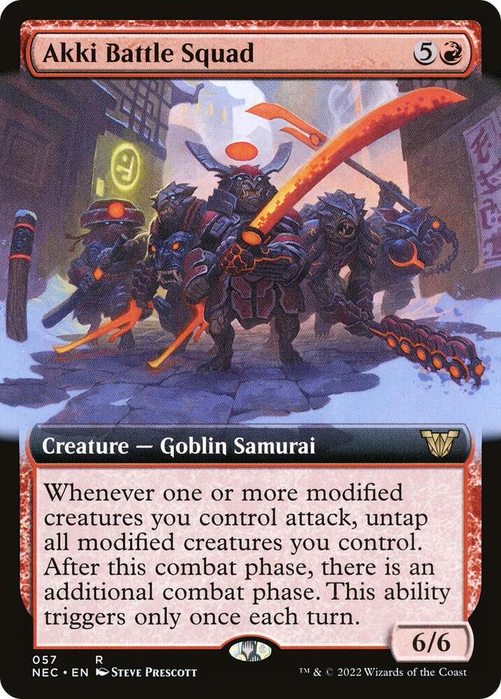 Akki Battle Squad (Extended Art) card image