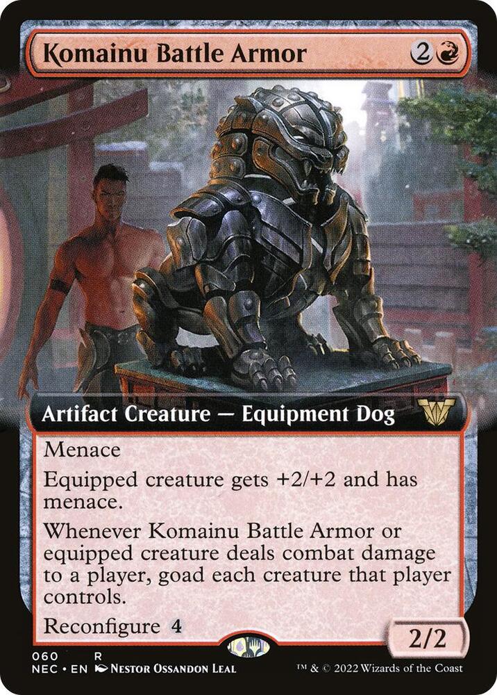 Komainu Battle Armor (Extended Art) card image