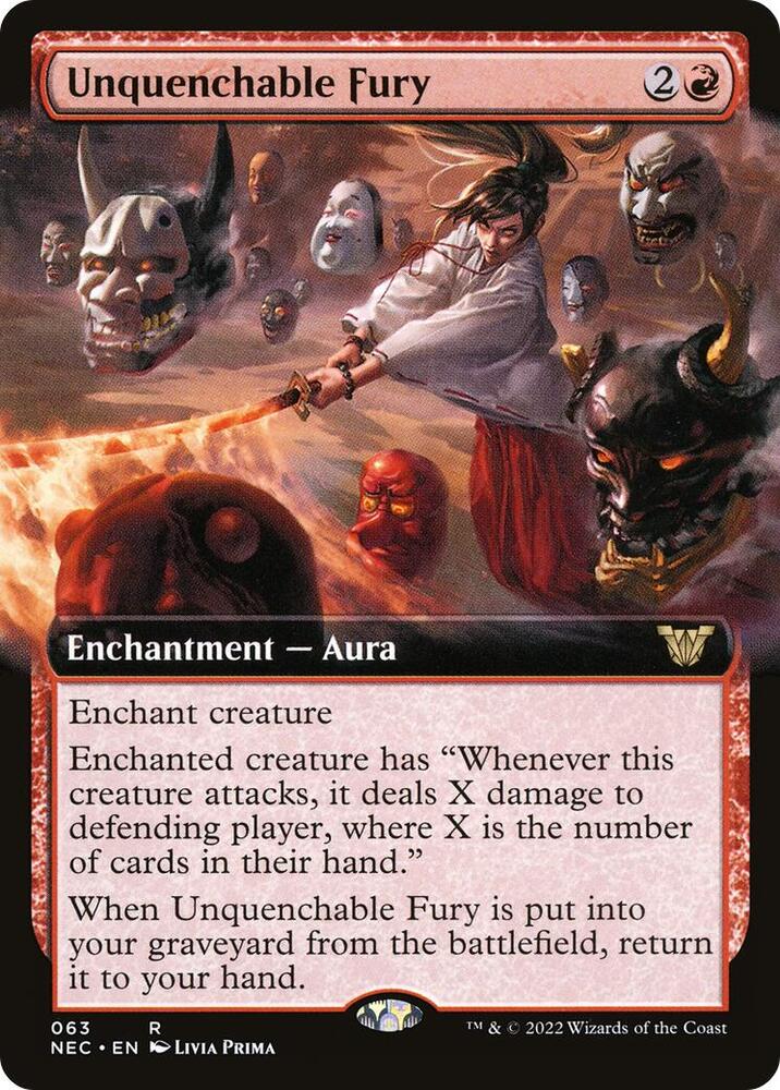 Unquenchable Fury (Extended Art) card image