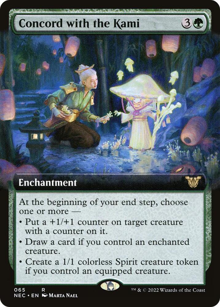 Concord with the Kami (Extended Art) card image