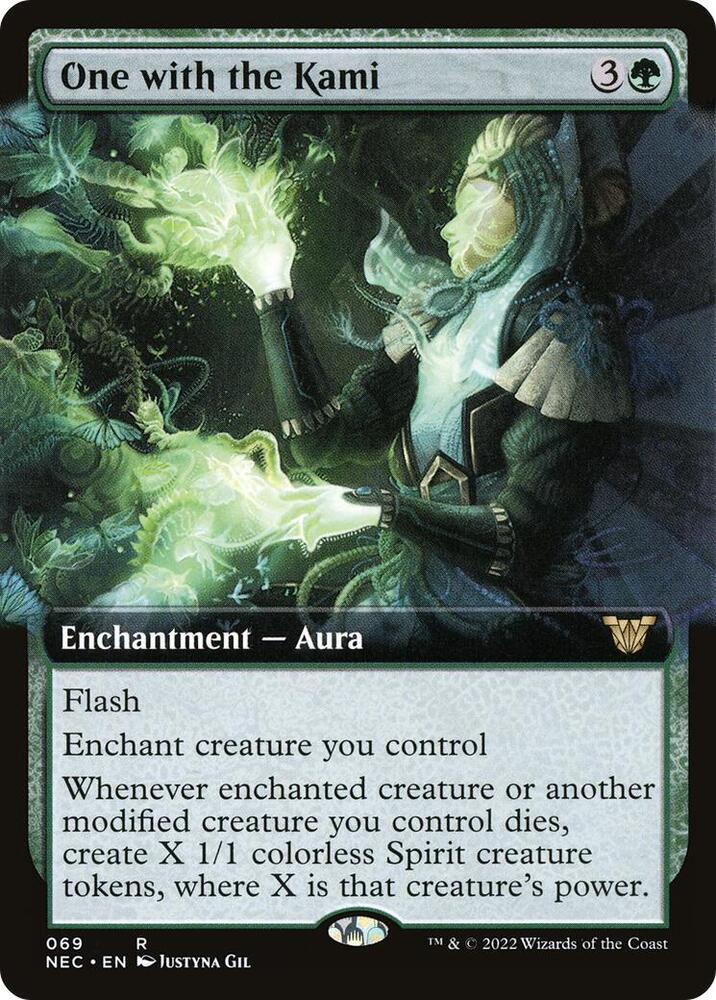 One with the Kami (Extended Art) card image