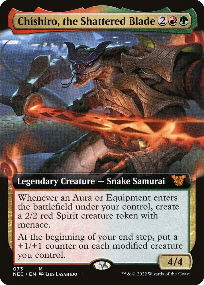 Chishiro, the Shattered Blade (Extended Art) card image