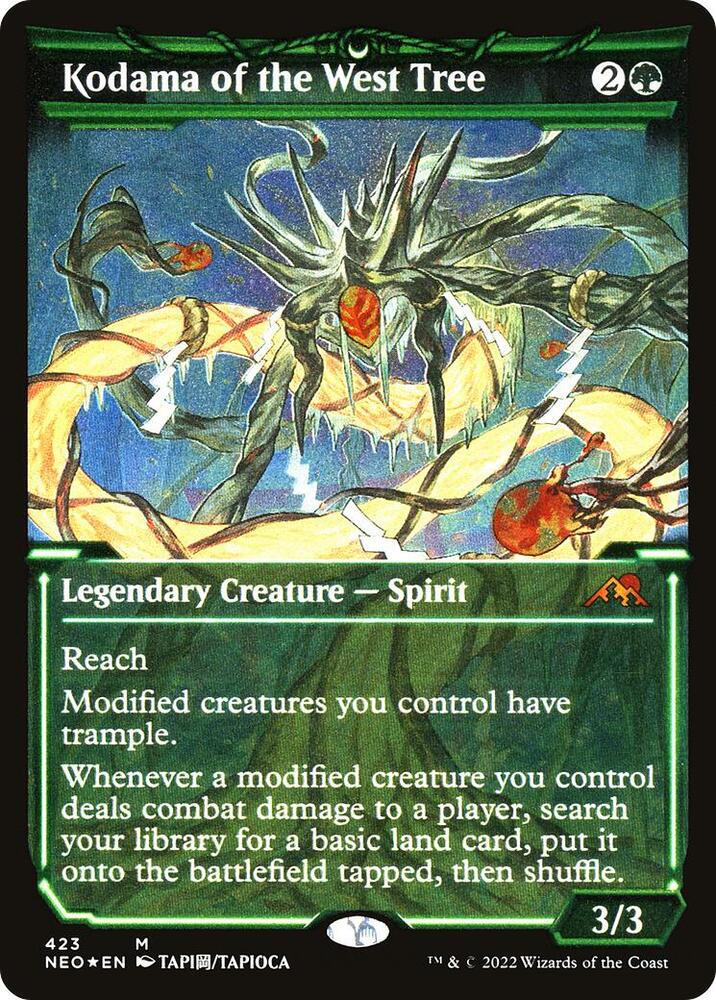 Kodama of the West Tree (Showcase) (Foil Etched) card image