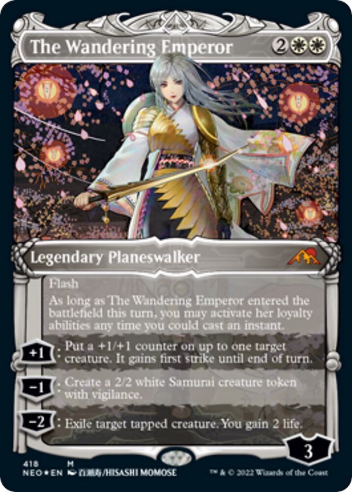 The Wandering Emperor (Showcase) (Foil Etched) card image