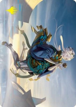Moonfolk Puzzlemaker Art Card (Gold-Stamped Signature) card image