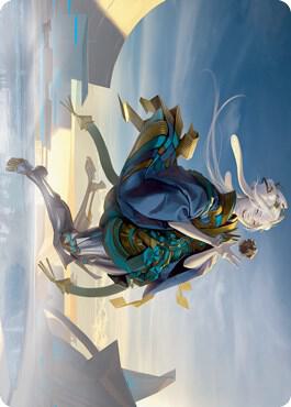 Moonfolk Puzzlemaker Art Card card image