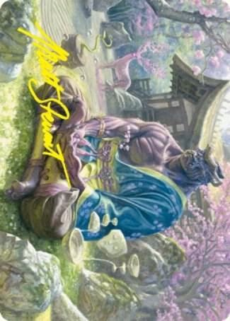 Kosei, Penitent Warlord Art Card (Gold-Stamped Signature) card image