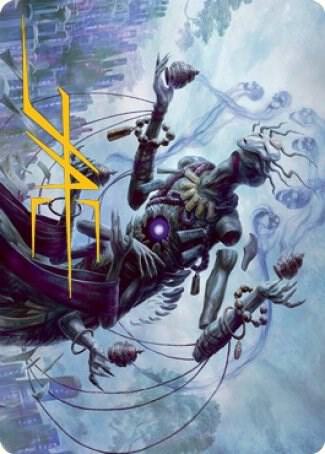 Myojin of Grim Betrayal Art Card (Gold-Stamped Signature) card image